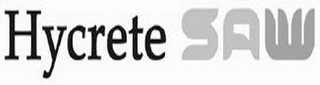 HYCRETE SAW logo