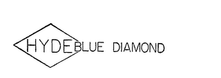 HYDE BLUE DIAMOND logo