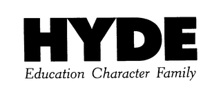 HYDE EDUCATION CHARACTER FAMILY logo