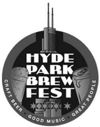 HYDE PARK BREW FEST CRAFT BEER · GOOD MUSIC · GREAT PEOPLE logo