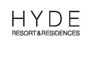 HYDE RESORT & RESIDENCES logo