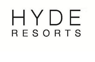 HYDE RESORTS logo