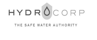 HYDR O CORP THE SAFE WATER AUTHORITY logo