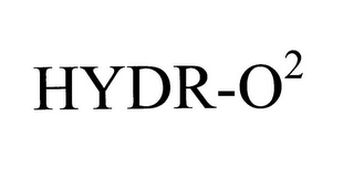 HYDR-O2 logo