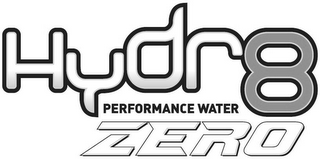 HYDR8 PERFORMANCE WATER ZERO logo