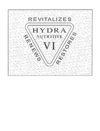 HYDRA NUTRITIVE VI REVITALIZES RENEWS RESTORES logo