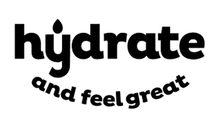 HYDRATE AND FEEL GREAT logo