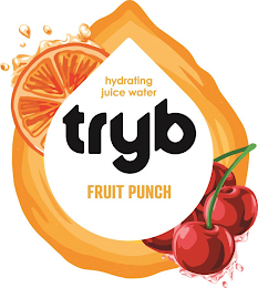 HYDRATING JUICE WATER TRYB FRUIT PUNCH logo