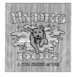 HYDRO DOG A COOL SPLASH OF LYTE logo