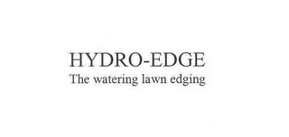 HYDRO-EDGE THE WATERING LAWN EDGING logo