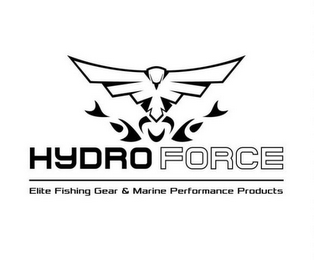 HYDRO FORCE ELITE FISHING GEAR & MARINE PERFORMANCE PRODUCTS logo