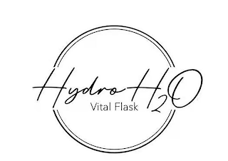 HYDRO H2O VITAL FLASK logo