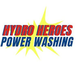 HYDRO HEROES POWER WASHING logo