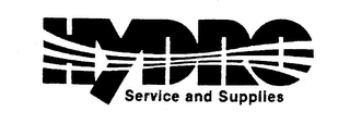 HYDRO SERVICE AND SUPPLIES logo