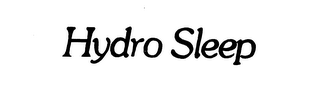 HYDRO SLEEP logo