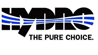 HYDRO THE PURE CHOICE. logo