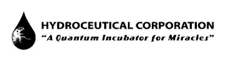 HYDROCEUTICAL CORPORATION "A QUANTUM INCUBATOR FOR MIRACLES" logo