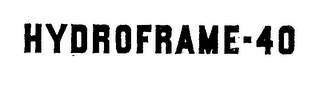 HYDROFRAME-40 logo