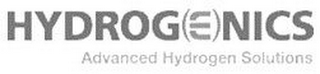 HYDROGENICS ADVANCED HYDROGEN SOLUTIONS logo
