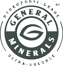 HYDROPONIC - GRADE GENERAL MINERALS ULTRA - SOLUBLE logo