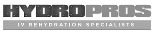 HYDROPROS IV REHYDRATION SPECIALISTS logo