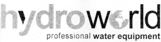 HYDROWORLD PROFESSIONAL WATER EQUIPMENT logo