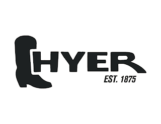 HYER EST. 1875 logo