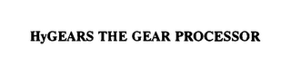 HYGEARS THE GEAR PROCESSOR logo