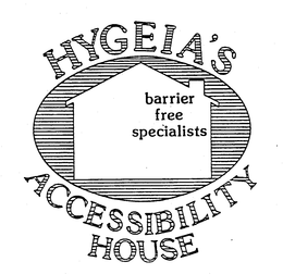 HYGEIA'S ACCESSIBILITY HOUSE BARRIER FREE SPECIALISTS logo