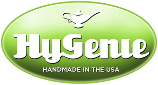 HYGENIE HANDMADE IN THE USA logo