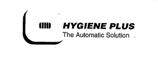 HYGIENE PLUS THE AUTOMATIC SOLUTION logo