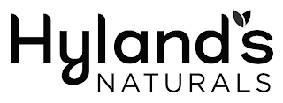 HYLAND'S NATURALS logo