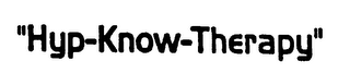 "HYP-KNOW-THERAPY" logo