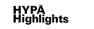 HYPA HIGHLIGHTS logo
