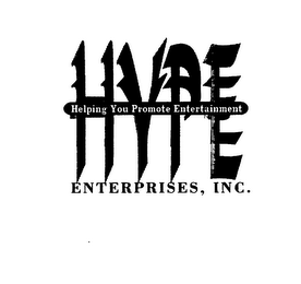 HYPE HYPE HELPING YOU PROMOTE ENTERTAINMENT ENTERPRISES INC. logo