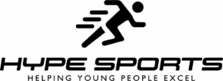 HYPE SPORTS HELPING YOUNG PEOPLE EXCEL logo