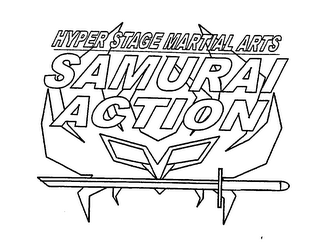 HYPER STAGE MARTIAL ARTS SAMURAI ACTION logo