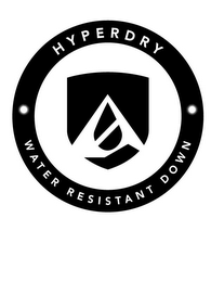 HYPERDRY WATER RESISTANT DOWN logo