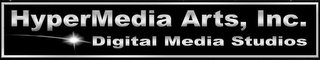 HYPERMEDIA ARTS, INC. DIGITAL MEDIA STUDIOS logo