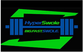 HYPERSWOLE BIG.FAST.SWOLE. logo