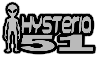 HYSTERIA 51 logo