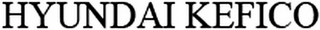 HYUNDAI KEFICO logo