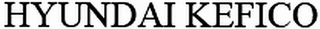 HYUNDAI KEFICO logo