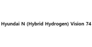 HYUNDAI N (HYBRID HYDROGEN) VISION 74 logo