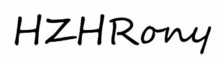 HZHRONY logo