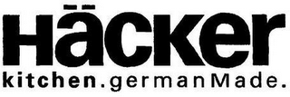 HÄCKER KITCHEN.GERMAN MADE. logo