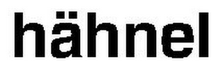 HÄHNEL logo