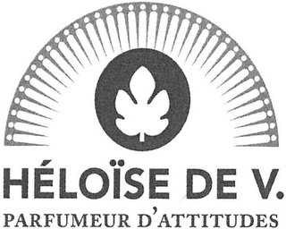 HÉLOÏSE DE V. PARFUMEUR D'ATTITUDES logo