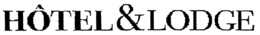 HÔTEL & LODGE logo