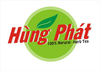 HÙNG PHÁT 100% NARURAL-HERB TEA logo